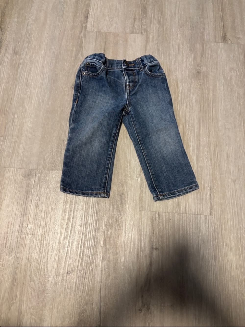The Children's Place Dark Blue Straight-Leg Kids Jeans